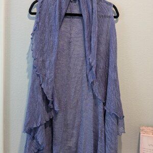 OC Sleeveless Sweater Purple - One Size